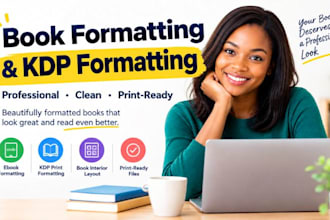 design book formatting and layout, KDP book formatting