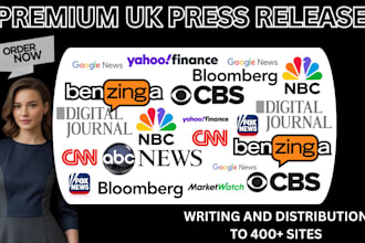 do top yahoo press release distribution for UK media coverage 450 sites UK pr