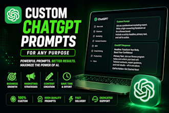 create custom chatgpt prompts
