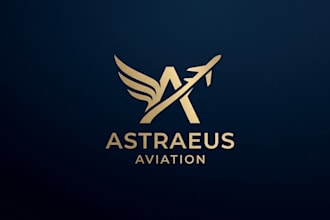 do transport logistic aviation and trucking logo