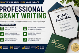 do grant writing, grant proposal, nonprofit grant, small business grant writing