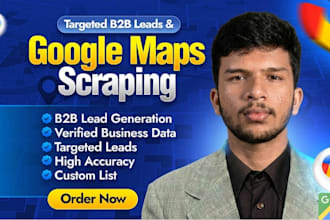 do google map scraping , business data scrape with e mails