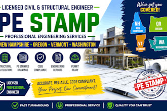civil and structural engineer satmp in new hampshire, oregon vermont, washington