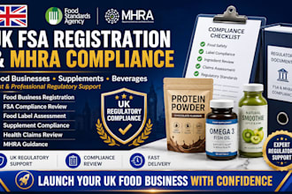 handle UK fsa food business registration and mhra compliance