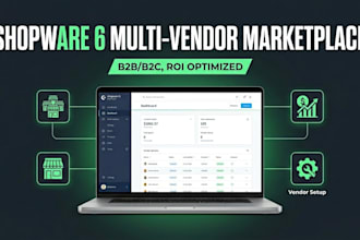 build a multivendor marketplace website on shopware 6