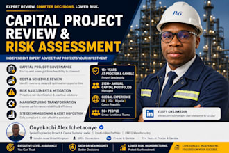 provide expert capital project review and engineering risk assessment