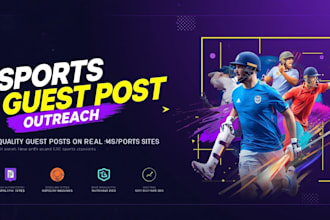 publish your article as a guest post on top sports and fitness website