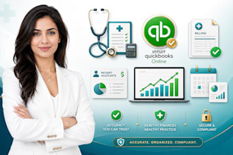 do medical practice bookkeeping in quickbooks online