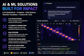 build llm applications, ai agents, and machine learning solutions