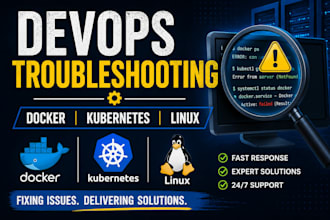 troubleshoot docker kubernetes github actions and linux issues