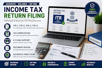 do gst return filing, itr filing and bookkeeping