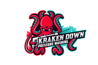 design wonderful super pressure washing logo