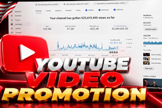 do video promotion USA video 1 million views USA youtube promotion, usa views