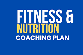 create personalized fitness, nutrition plans for weight loss