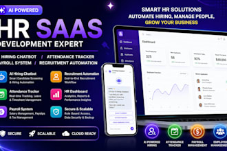 develop ai hiring chatbot attendance tracker hr saas recruitment automation