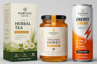 design professional packaging and label design