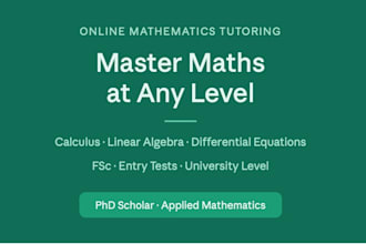 help you master mathematics at any level online