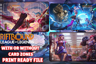 design custom tcg playmats, trading card game board, pokemon, digimon duel mat
