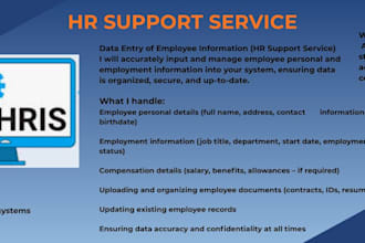 assist you with HR tasks and administrative management