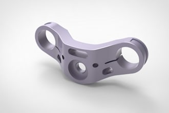 create precise 3d cad models using solidworks or creo