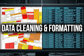 clean, format, and structure your messy data dumps into CSV