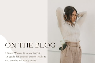 write instagram captions and tiktok scripts