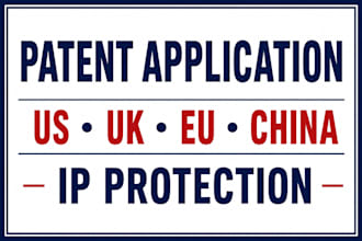 draft and file provisional and non provisional patent application US UK eu china