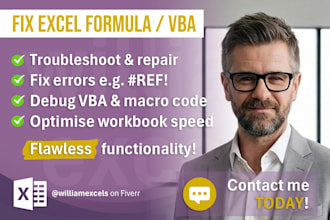fix, repair or troubleshoot your excel formulas and vba