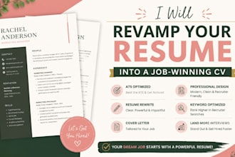 revamp your resume into a job winning CV