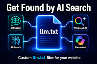 create a custom llm txt file to boost your ai search visibility