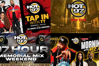 promote and play your song on hot 97 fm