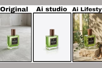 do realistic ai product photoshoot for amazon and shopify