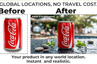 do realistic ai product photoshoot