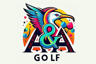 design high quality golf club logo for you