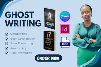 fiction ghostwriter, non fiction, novel editor, kindle publishing ghostwriting