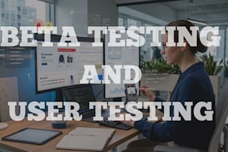 do beta testing manual qa testing bug reporting user testing for web app testing