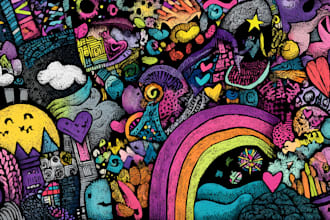 draw and doodle anything for you