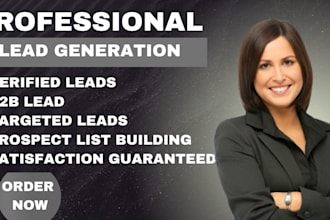 do b2b lead generation, linkedin lead, email list, prospect leads
