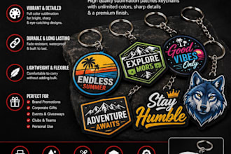 make custom sublimation patches and proof physical samples
