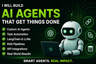develop ai agents, ai chatbots, ai websites and ai automations