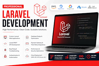 develop, fix, and customize laravel web applications