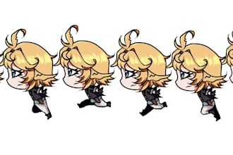 do a chibi concept art