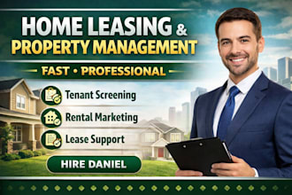 help you lease, rent, and manage residential properties professionally