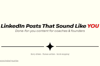 write engaging linkedin posts for coaches and founders