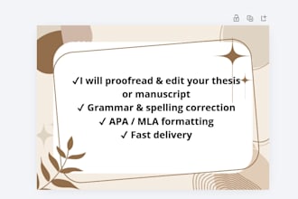 create and edit your manuscript