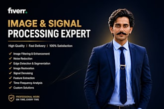 do image and signal processing by using matlab and python
