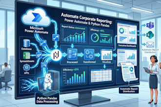 automate your corporate reporting using power automate and python