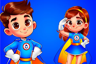create a professional custom mascot character for your brand