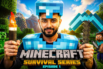 design high CTR gaming youtube thumbnails