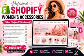 build a stunning shopify store for womens fashion
